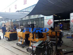 福瑞得微動態(tài)--手扶雙輪壓路機，手推式井蓋切割機，手扶抹光機等包裝發(fā)貨